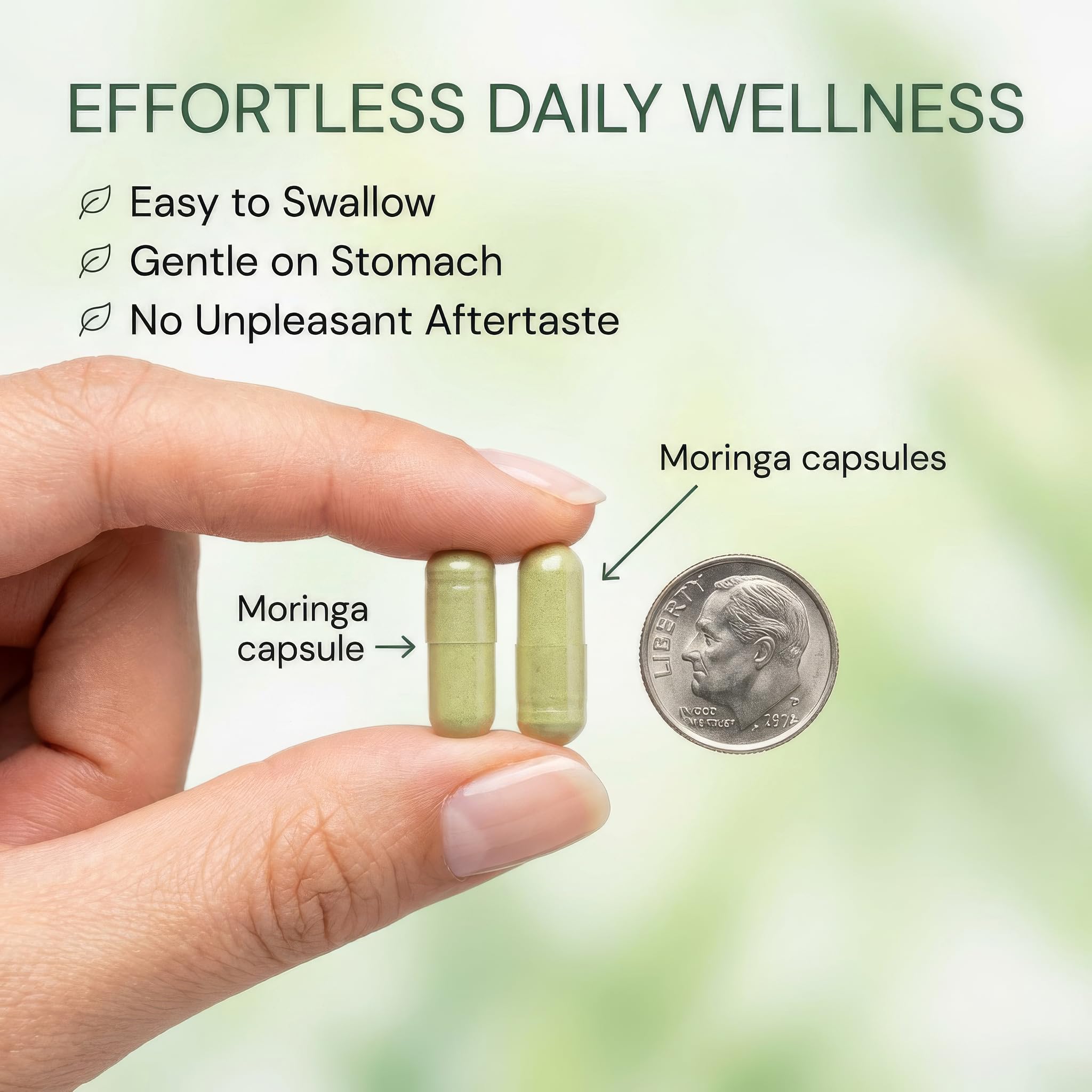 MPRAYAN Moringa Capsules 800mg lifestyle scene
