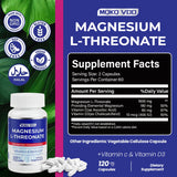 MQKQ VDD Magnesium L-Threonate 3200mg capsules close-up