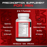 Mr. Man Support Male Fertility Supplement packaging