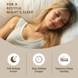 MRECKE Sleep Patches showing all-natural ingredients