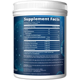 MRM BCAA+G RELOAD nutritional information label