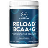 MRM BCAA Post-Workout Supplement 27g front view with island fusion flavour