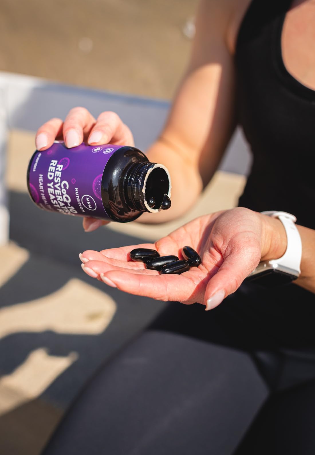 MRM CoQ-10 Resveratrol Red Yeast Rice Supplement ingredients list