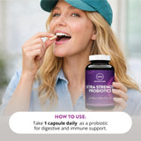 MRM Extra Strength Probiotics packaging details