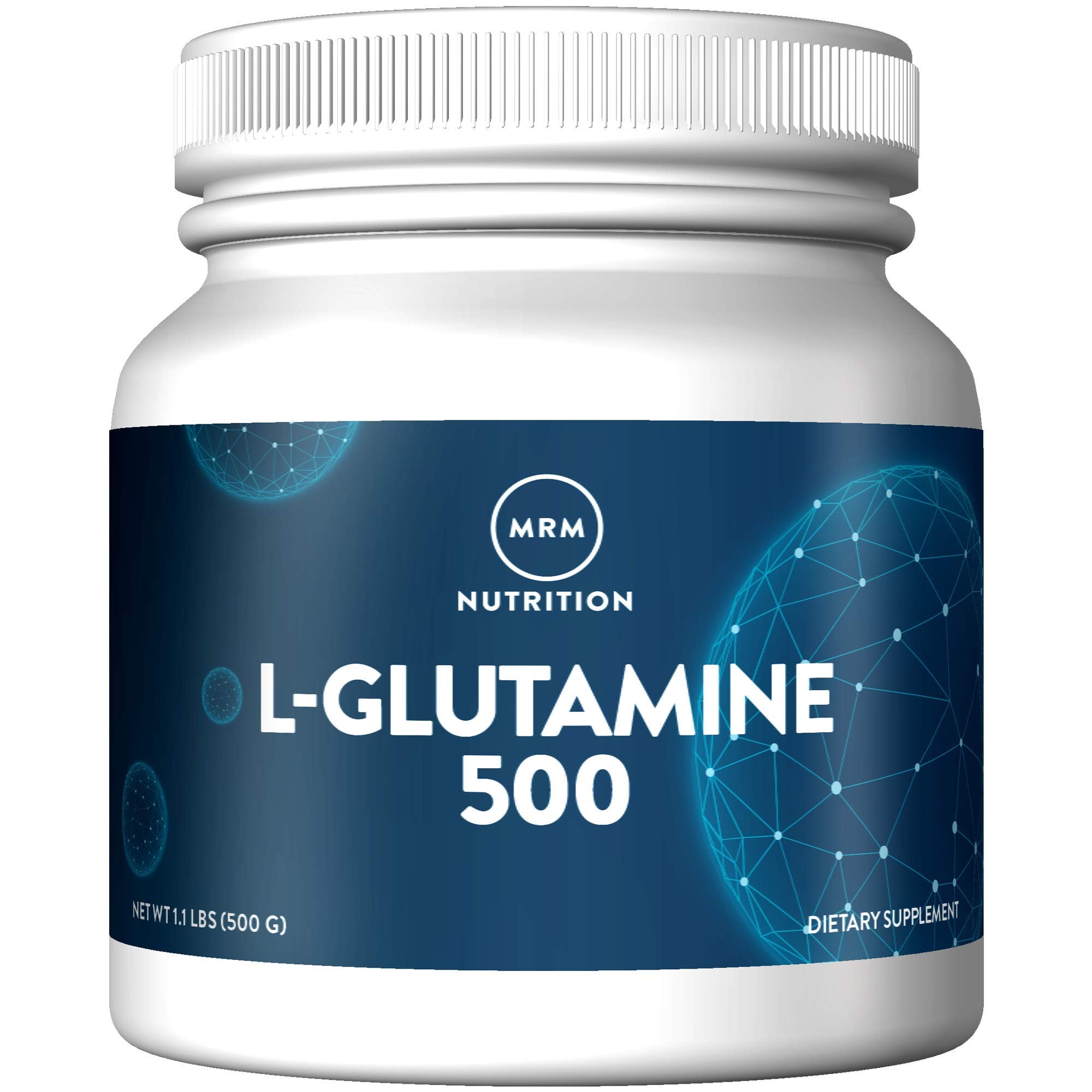 MRM L-Glutamine Powder 590g front view