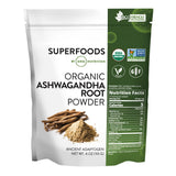 MRM Organic Ashwagandha Root Powder 113g front view