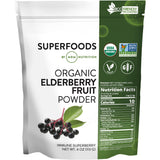 MRM Organic Elderberry Fruit Powder 227g front view