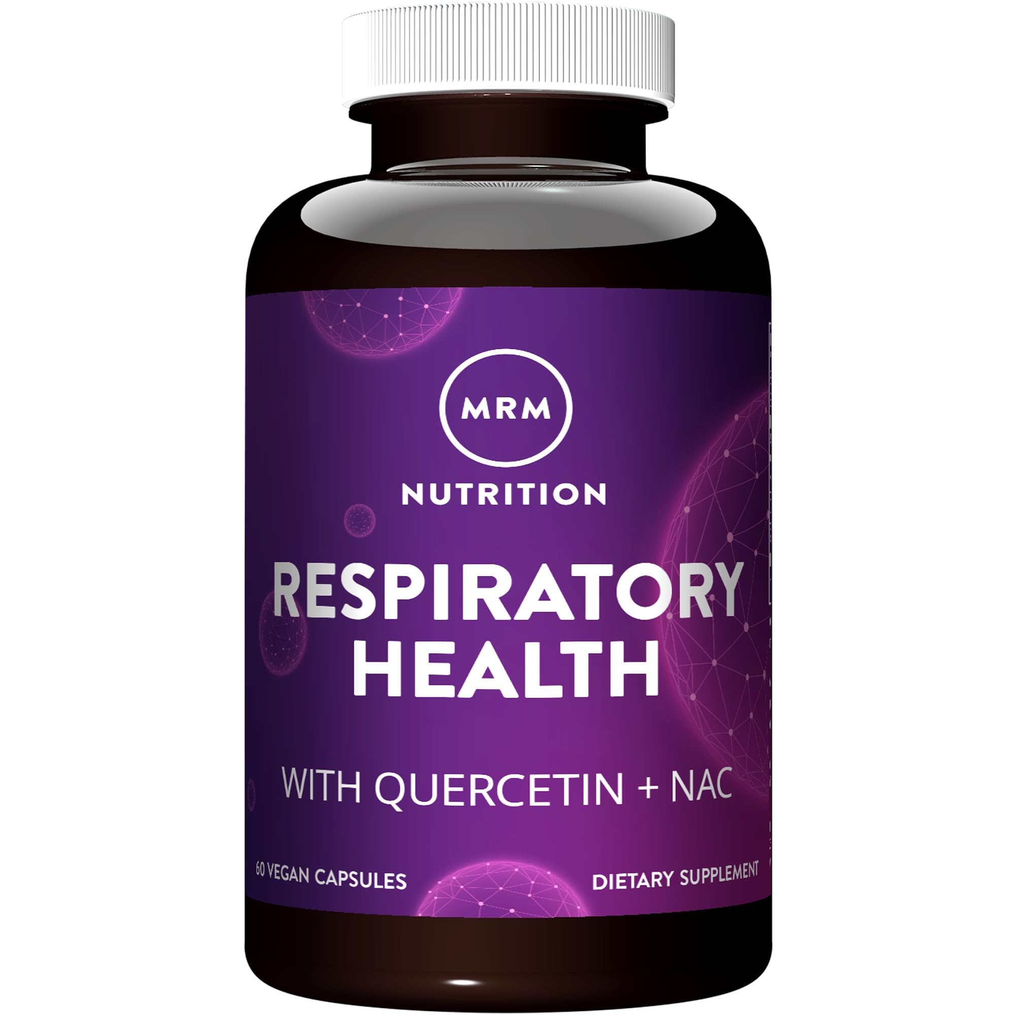 MRM Respiratory Support Formula 60 Capsules front view
