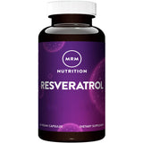 MRM Resveratrol 100mg capsules front view