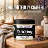 MRS. HEMP Hemp Extra Strength Healing Salve texture close-up