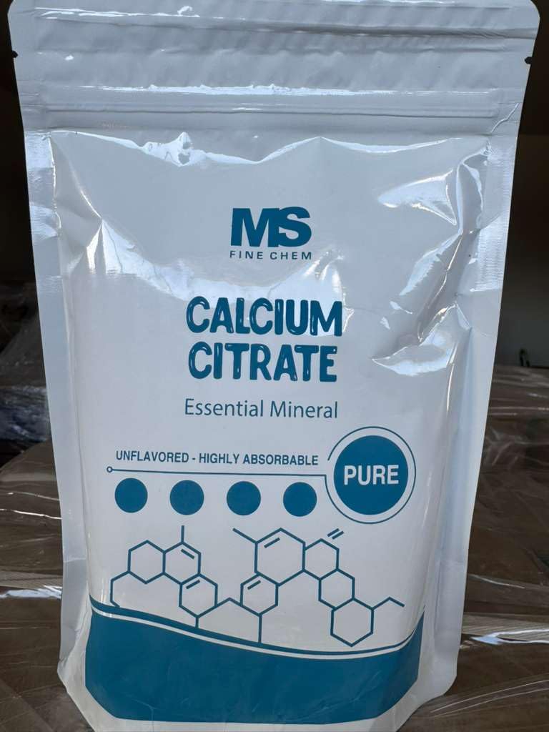 MS Finechem Calcium Citrate Powder 1000mg front view packaging