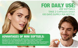 MSLOTAL Organic Oregano Oil Softgels close-up of capsules