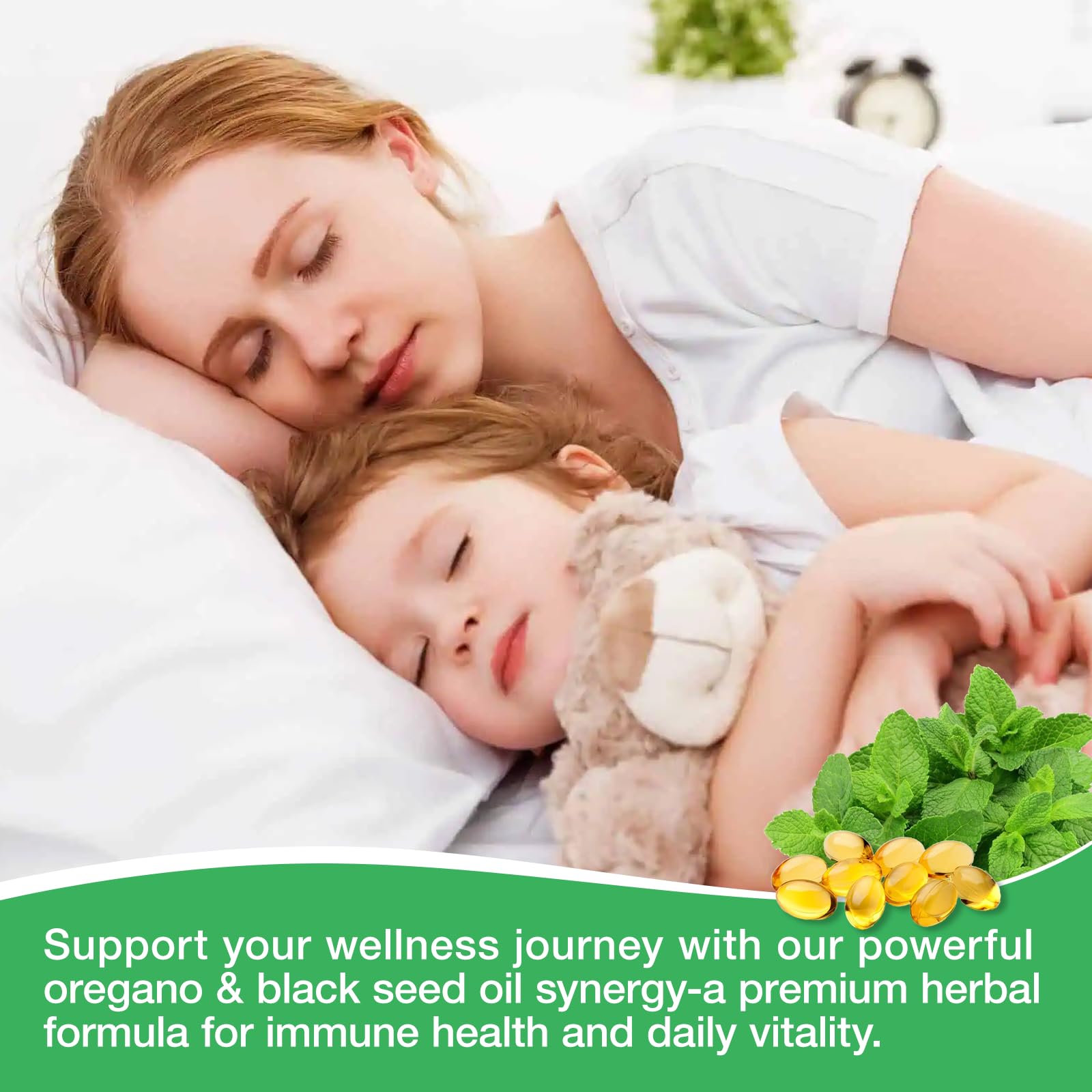 MSLOTAL Organic Oregano Oil Softgels with natural ingredients