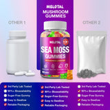 MSLOTAL Sea Moss Gummies back view packaging