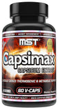 MST Fat Burner Supplement 100mg Capsimax front view