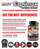 MST Fat Burner Supplement ingredients list