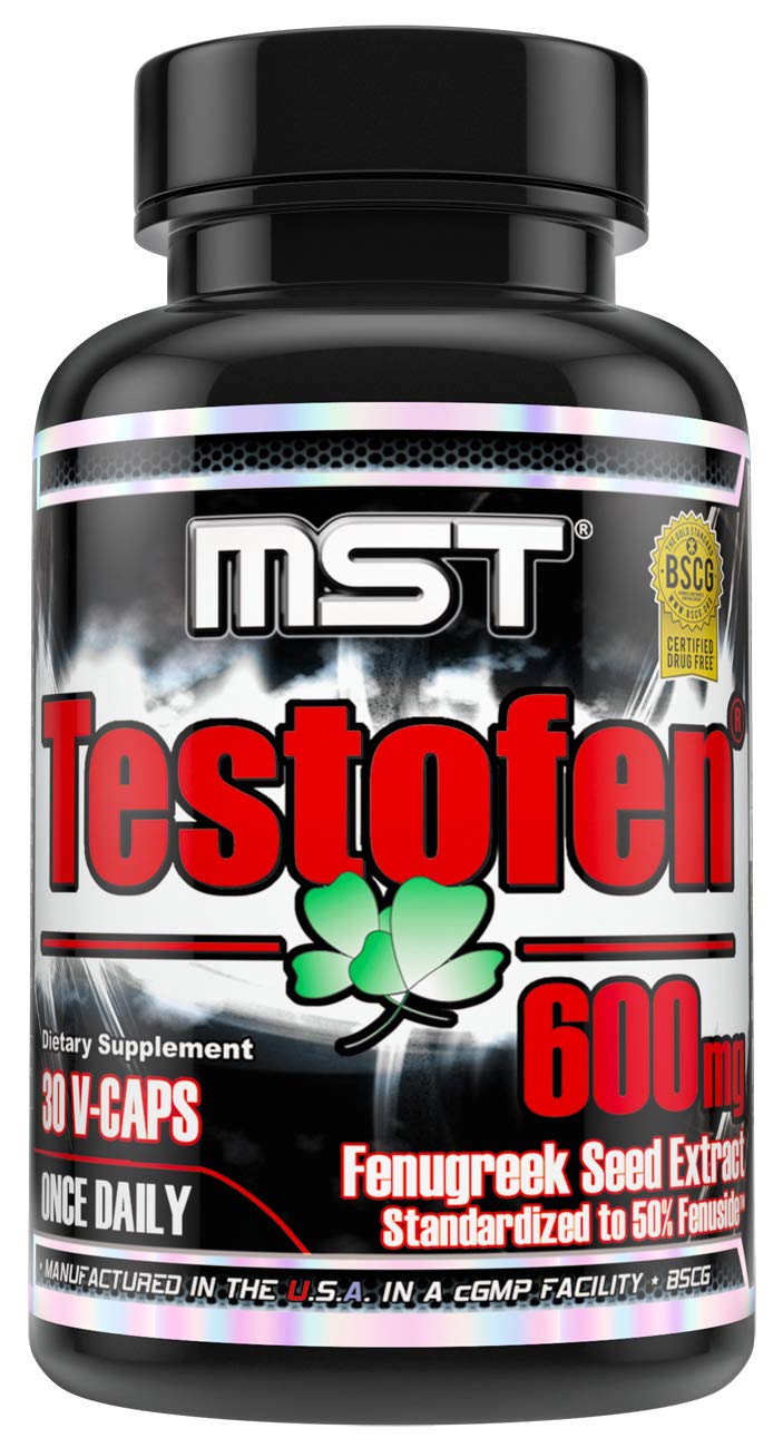 MST Fenugreek Seed Extract Capsules 600mg front view