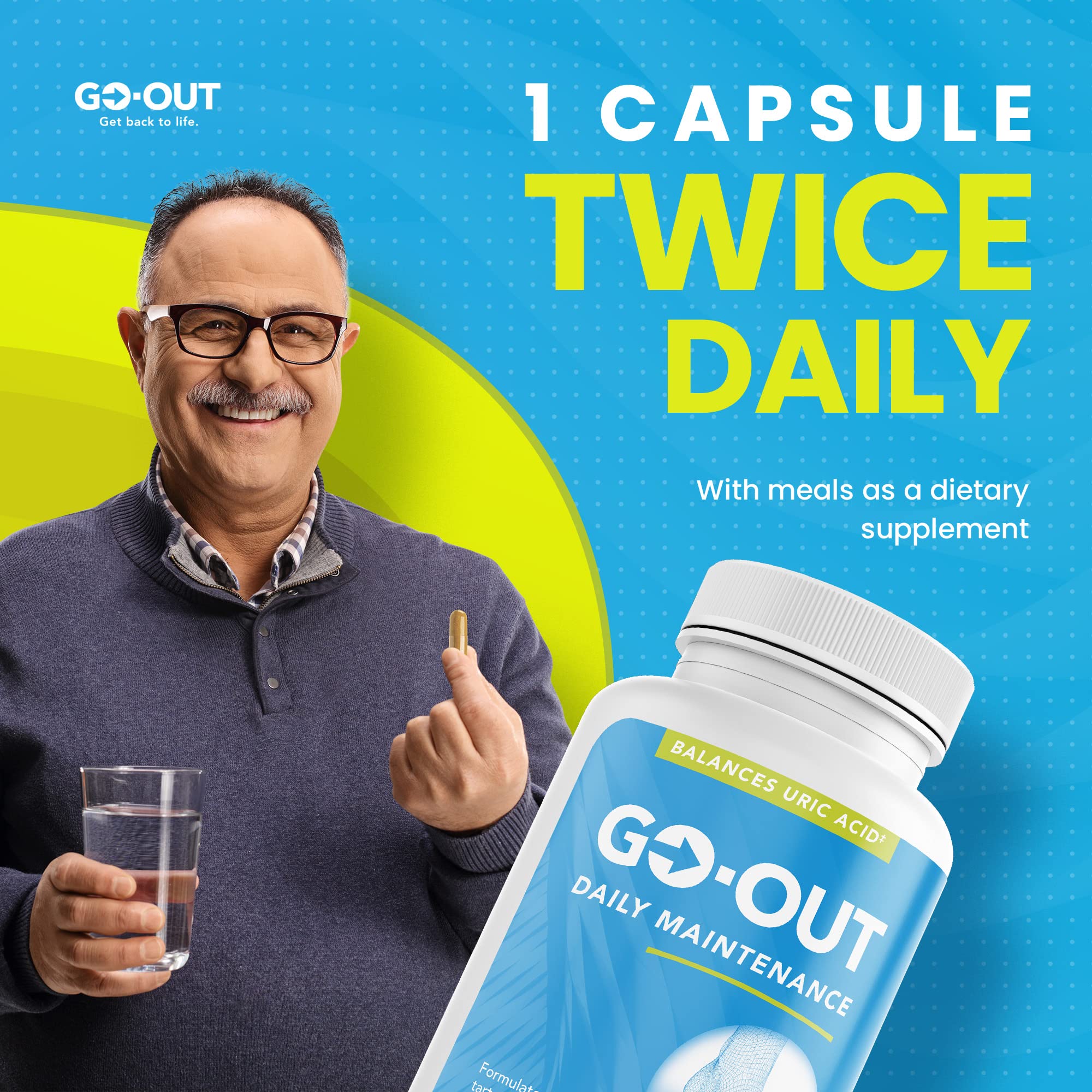 Mt. Angel Vitamins Go Out Daily Maintenance Multivitamin side view