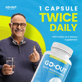 Mt. Angel Vitamins Go Out Daily Maintenance Multivitamin side view
