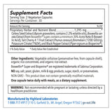 Mt. Angel Vitamins Go Out Extra Strength Multi-Enzymes ingredients list