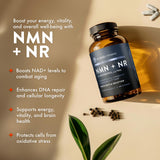 Mt. Angel Vitamins NAD+ Support Supplement label close-up