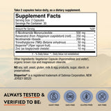 Mt. Angel Vitamins NAD+ Support Supplement side view