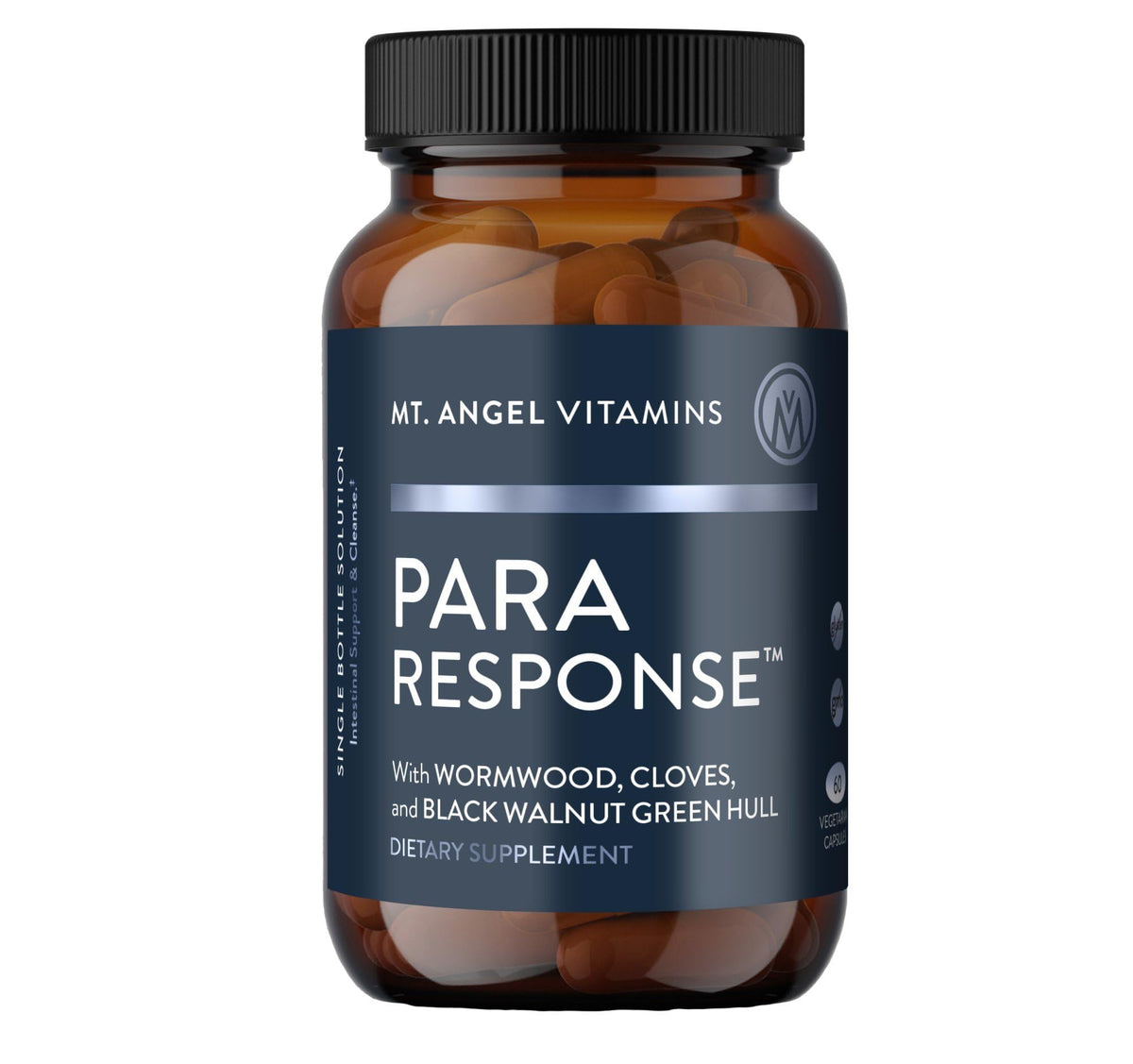 Mt. Angel Vitamins Para Response blended supplement front view