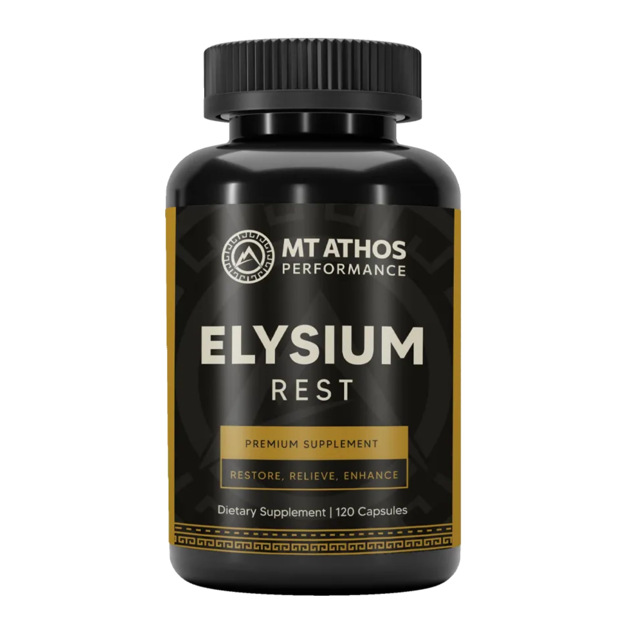 Mt. Athos Performance Elysium Rest 120 capsules front view