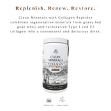 Mt Capra Healthy Hot Cocoa Collagen Supplement in a cup with hot water
