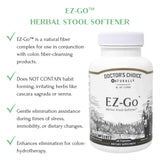 MT. CAPRA SINCE 1928 Herbal Stool Softener capsules on a wooden table