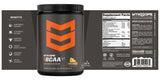 MTN OPS BCAA Supplement 454g with a measuring scoop