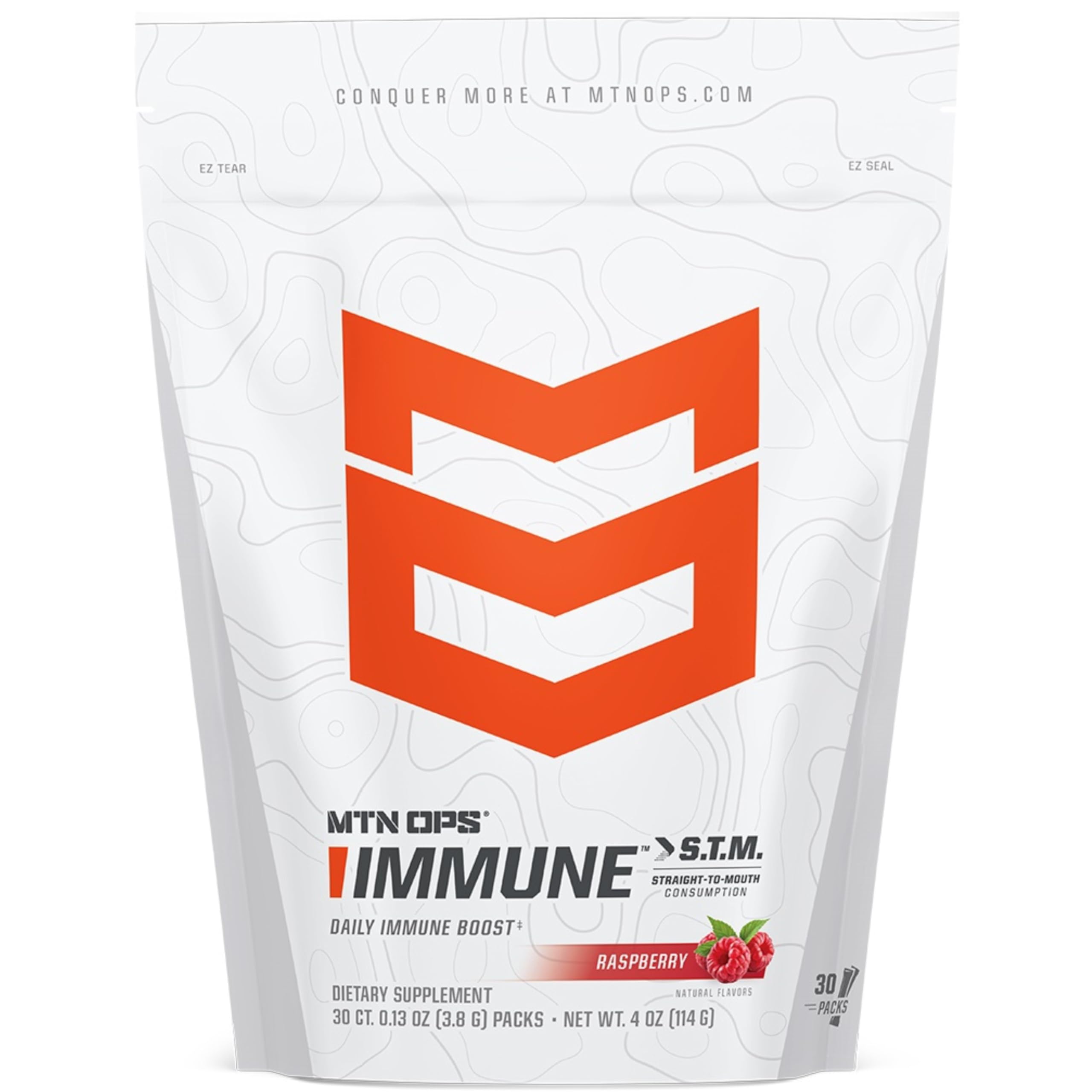 MTN OPS Daily daily wellness Support Sachets packaging front view