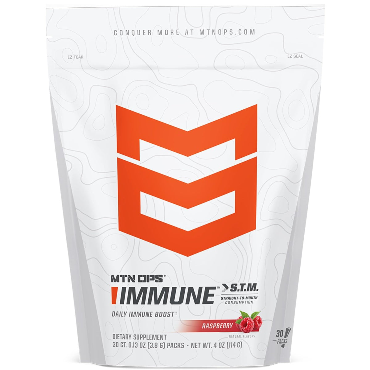 MTN OPS Daily daily wellness Support Sachets packaging front view