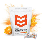 MTN OPS Daily daily wellness Support Sachets side view showing sachets