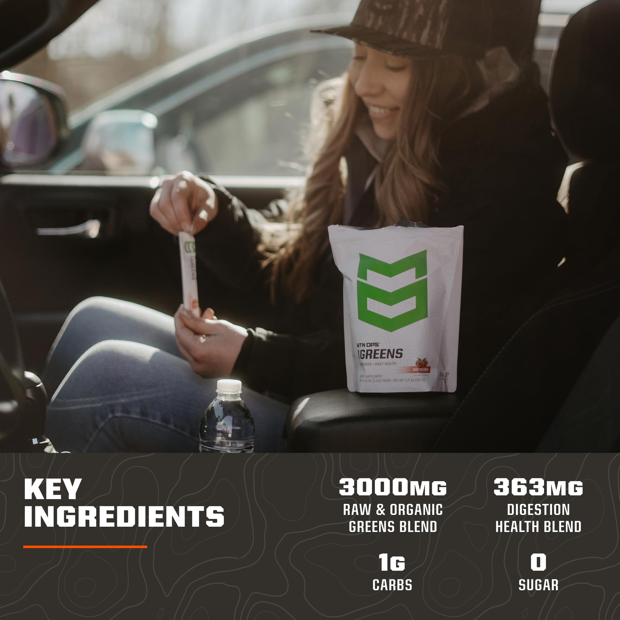 MTN OPS Daily Greens Superfood Blend ingredients list