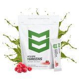 MTN OPS Daily Greens Superfood Blend stick pack close-up