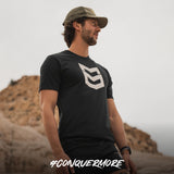 MTN OPS Elderberry Gummies lifestyle scene with a person taking a gummy