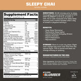 MTN OPS Slumber supplement ingredients list