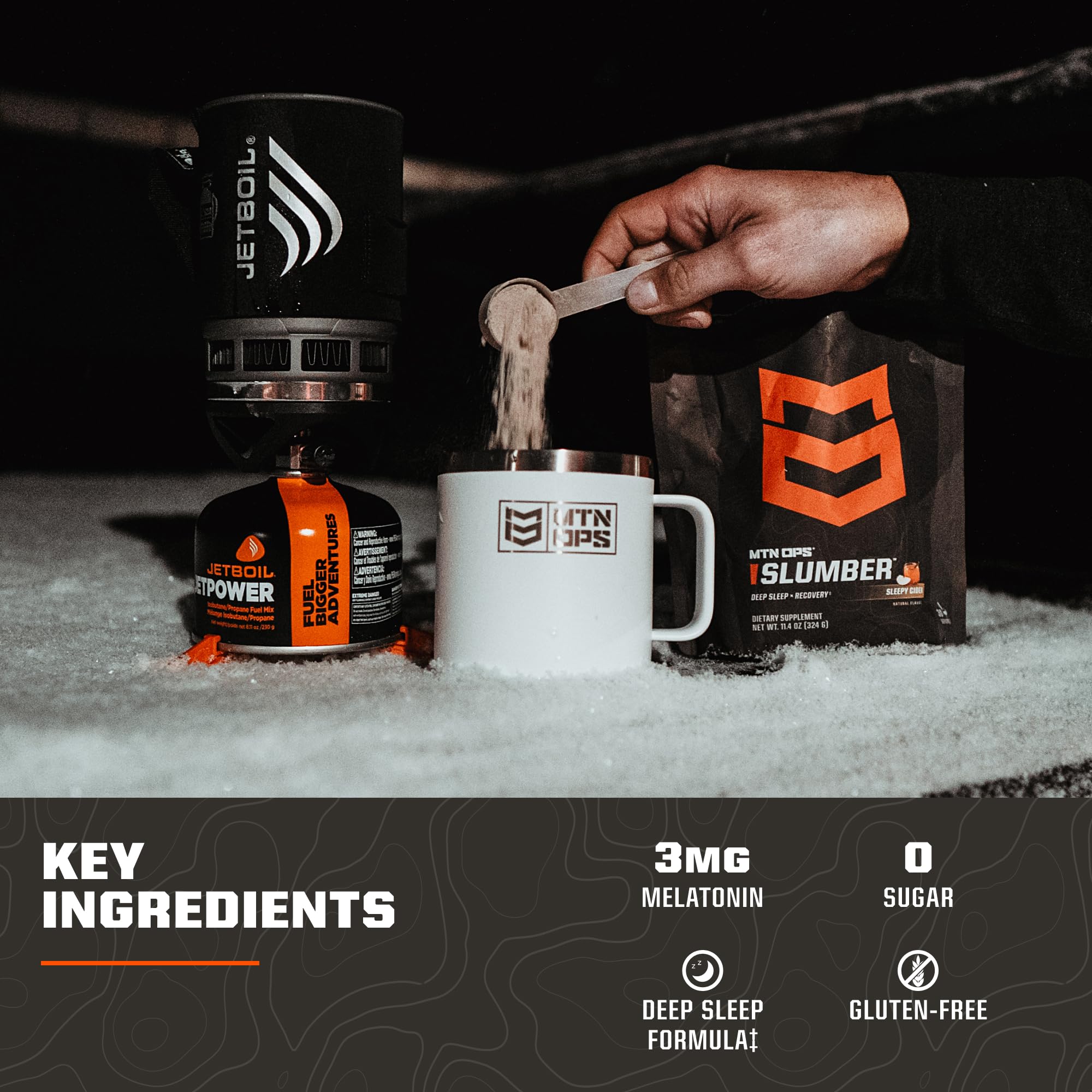 MTN OPS Slumber supplement side view