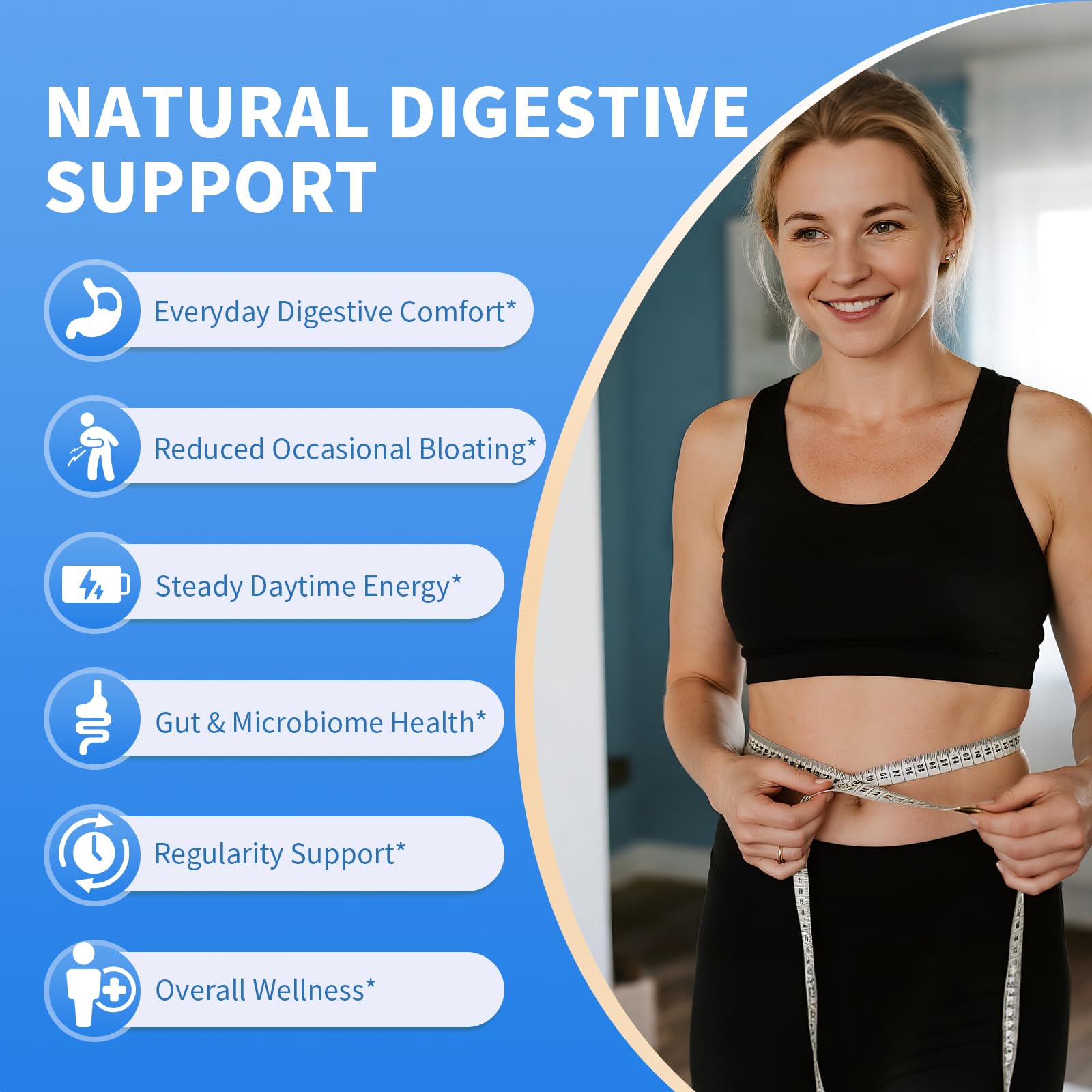 Mulittea 12-in-1 daily Supplement with a lifestyle background