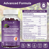 Mulittea Glucosamine Chondroitin Gummies bottle with berry flavour