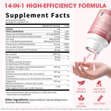Mulittea Inositol Capsules side view showing capsule