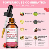 Mulittea Magnesium Complex Liquid bottle side view