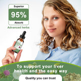 Mulittea Milk Thistle Liver Support Supplement packaging side view