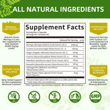 Mulittea Organic Moringa Capsules on a wooden table
