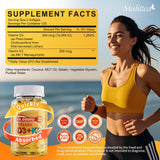 Mulittea Vitamin D3 + K2 MK7 Supplement bottle on table