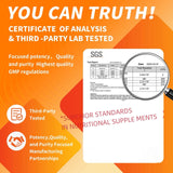 Mulittea Vitamin D3 + K2 MK7 Supplement packaging display