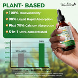 Mulittea Vitamin D3 + K2 MK7 supplement with coconut oil