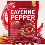 MULIXOR Cayenne Pepper Complex 240 Softgels front view