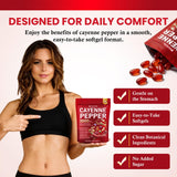 MULIXOR Cayenne Pepper Complex softgels on a table